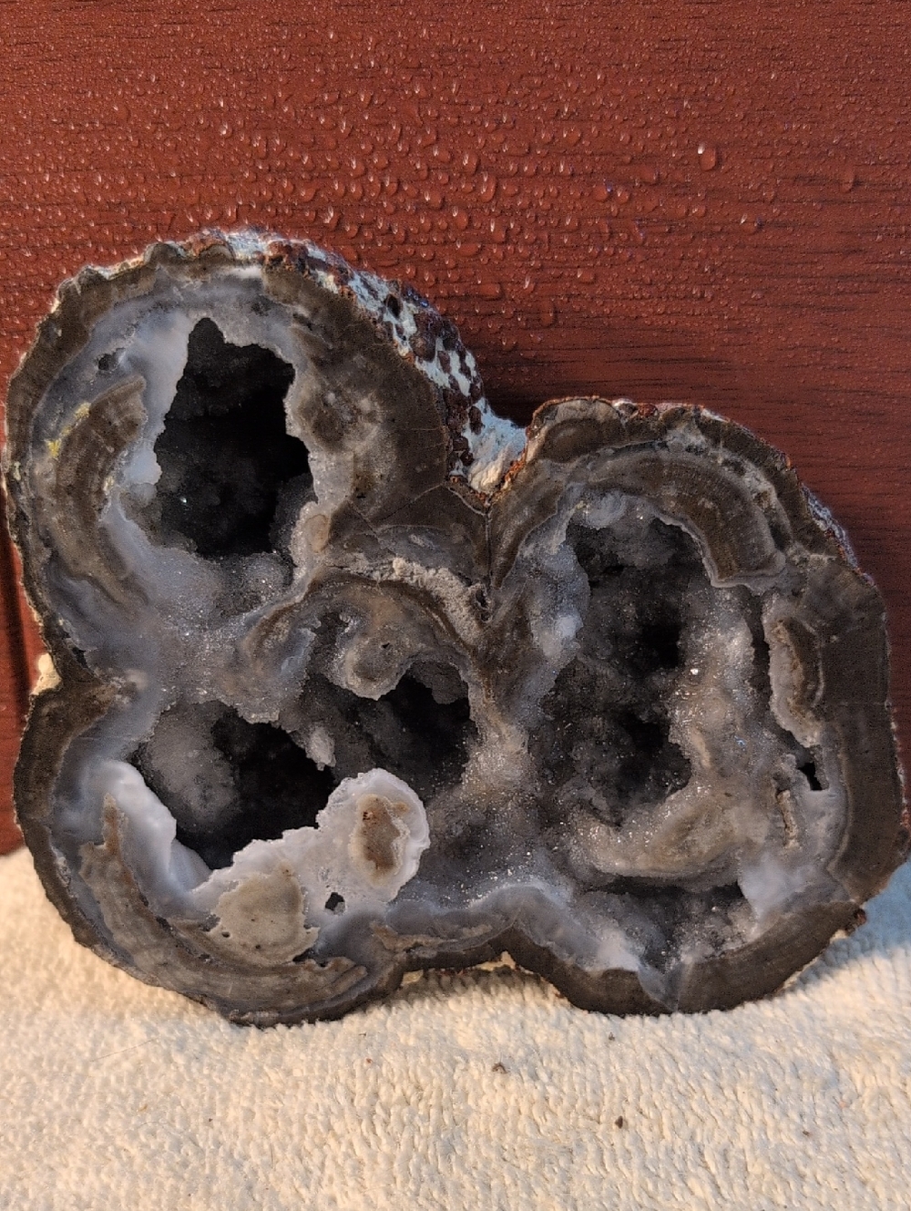 Blue Star Thunderegg Half #6